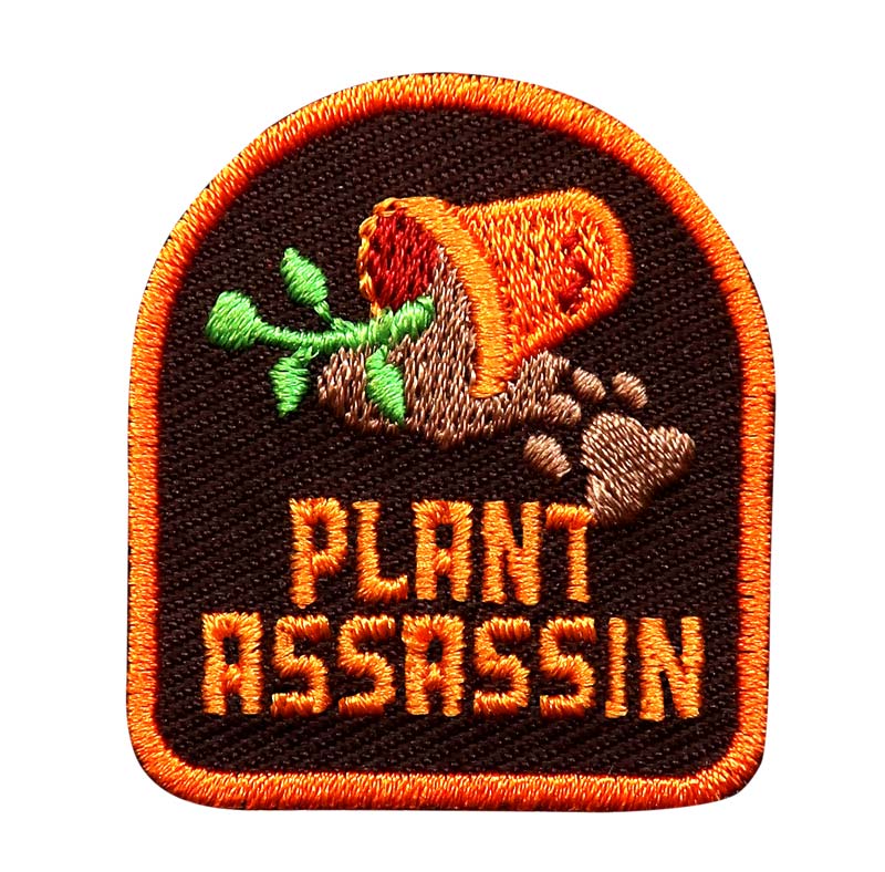 Plant Assassin Iron-on Patch