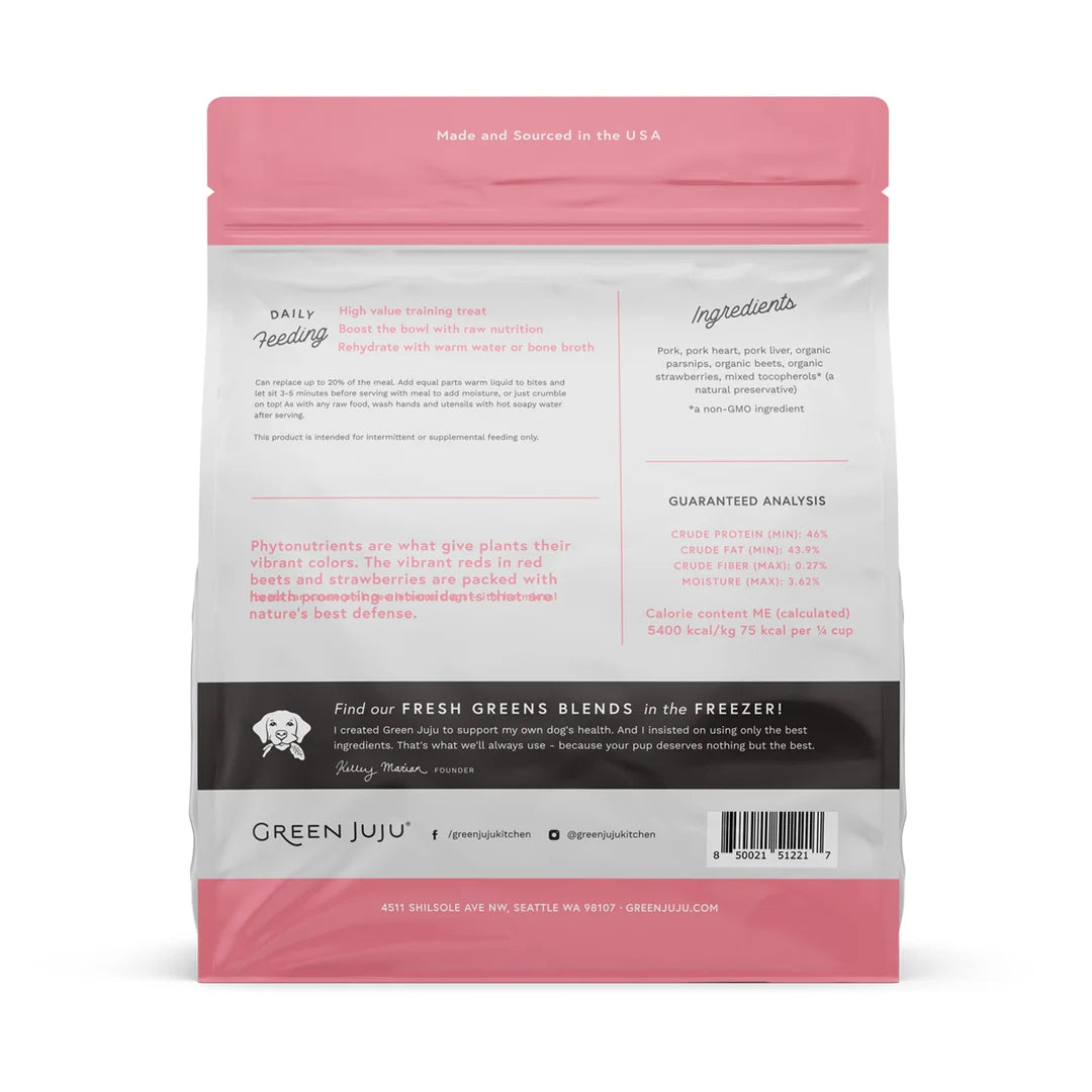 Pork Pink Freeze Dried Whole Food Bites