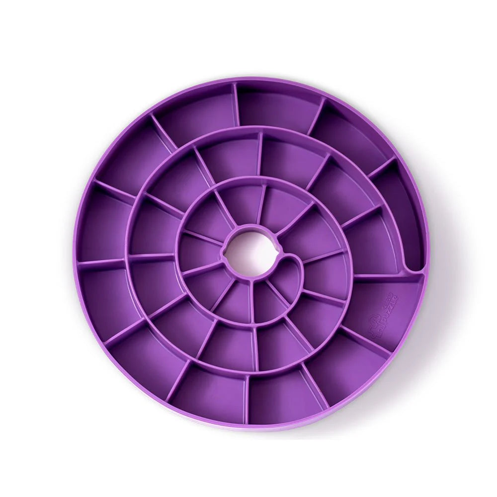 Puzzle Feeder™ Purple Swirl for Large Dogs