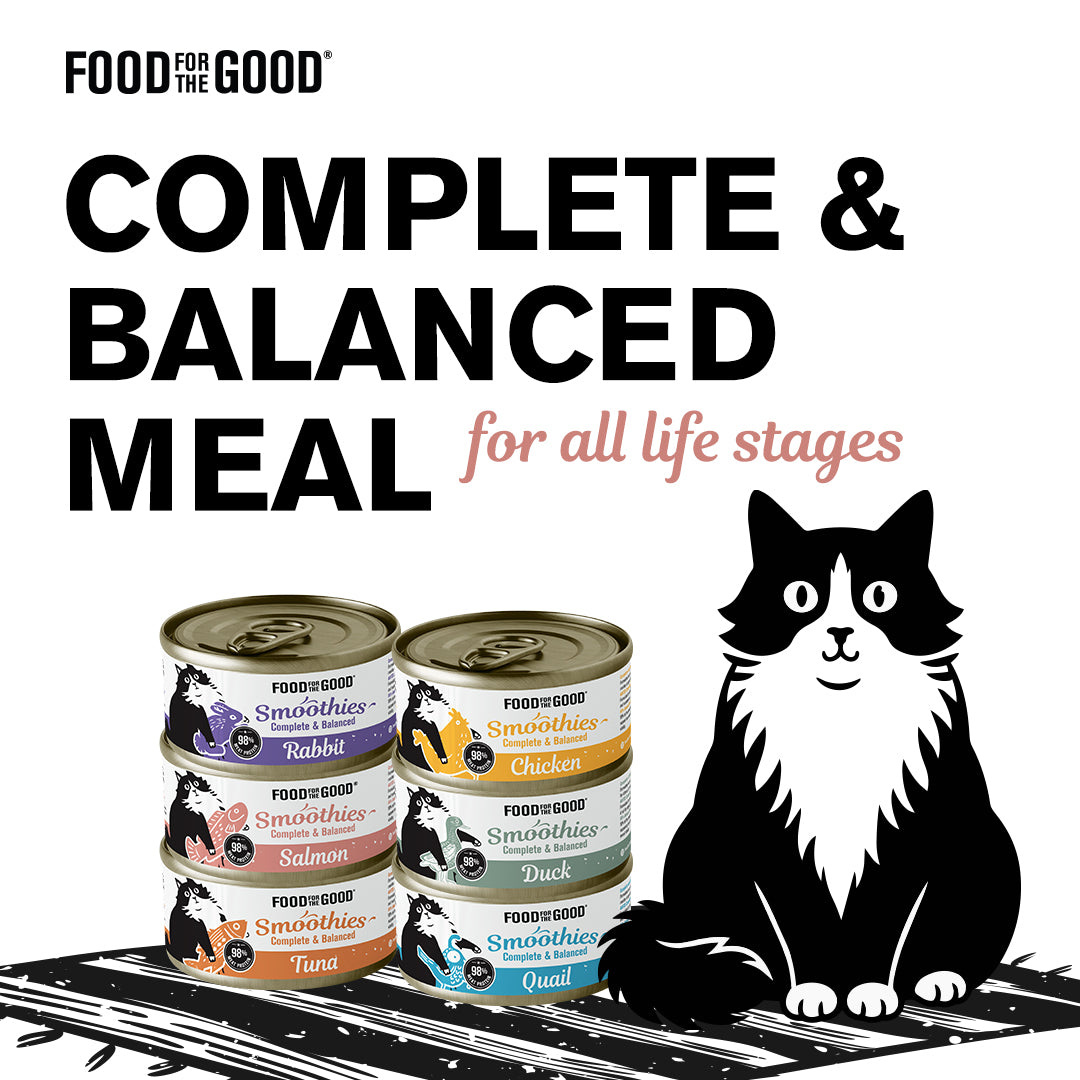 Food For The Good Smoothies | Quail Cat Canned Food (80g)