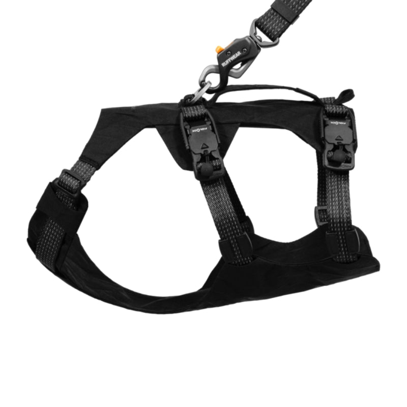 Ridgeline™ Reflective Harness with Magnetic Buckles | Obsidian Black