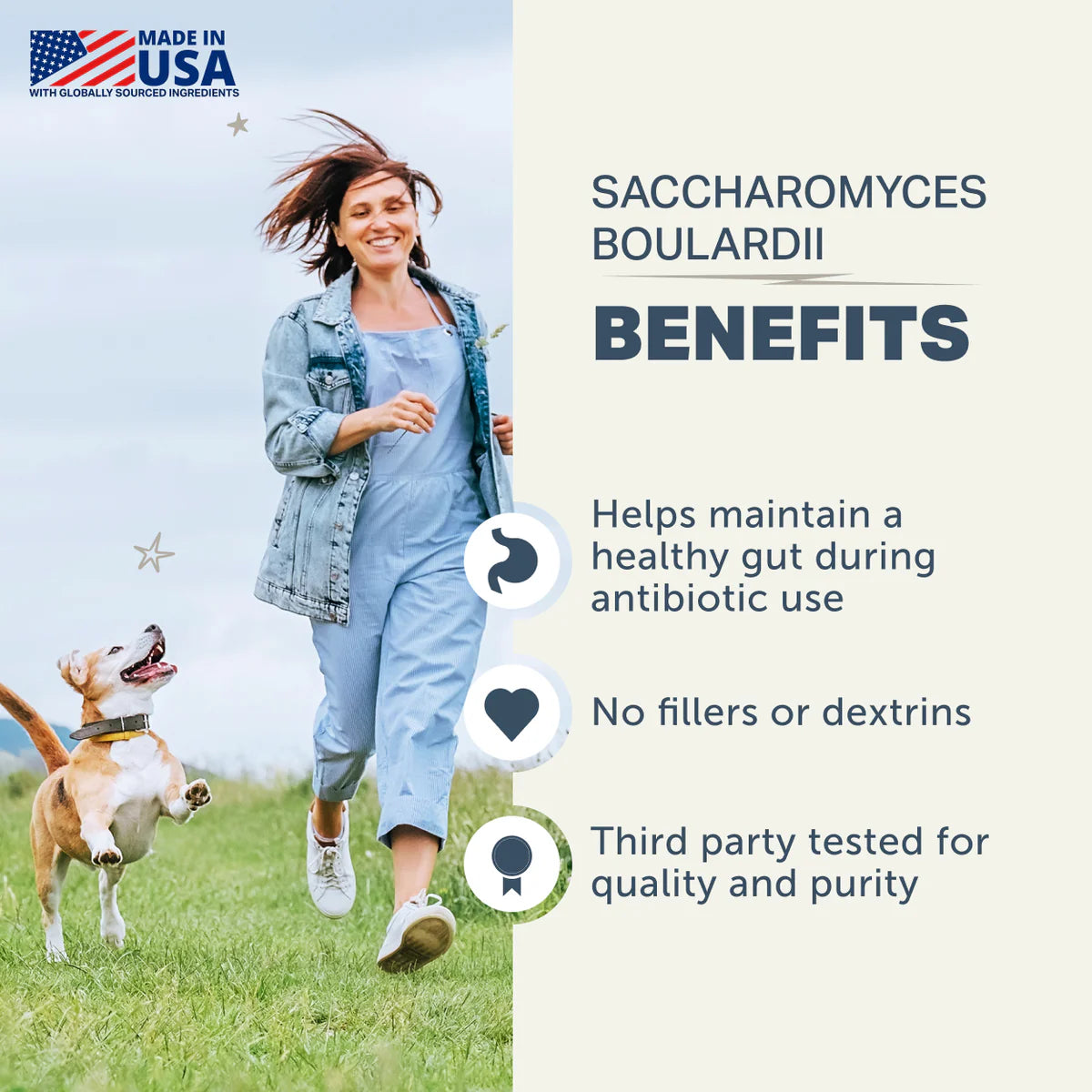Saccharomyces Boulardii | Manages Gastrointestinal Issues