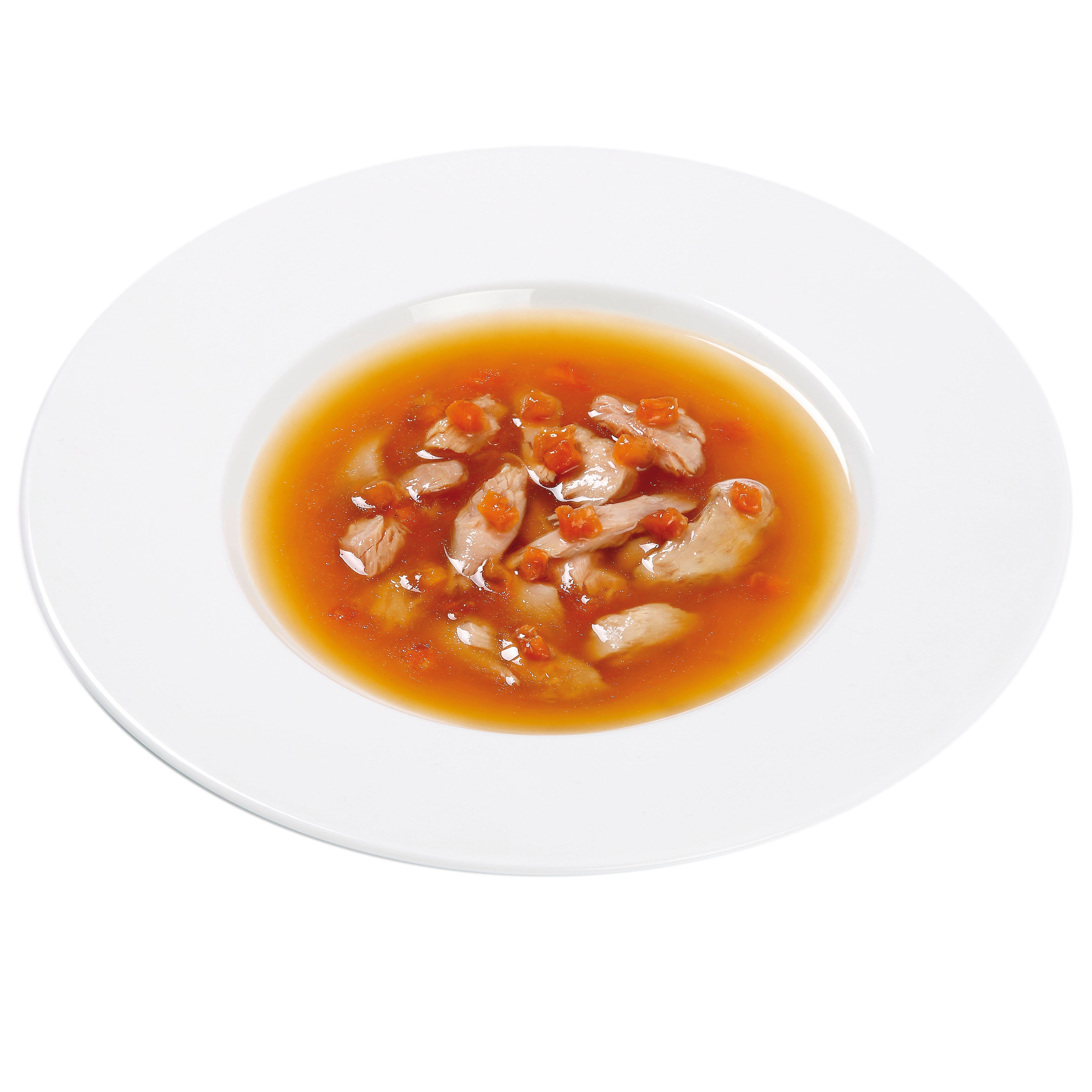 Schesir Soup With Wild Tuna & Papaya Grain-Free Pouch Cat Food (85g)