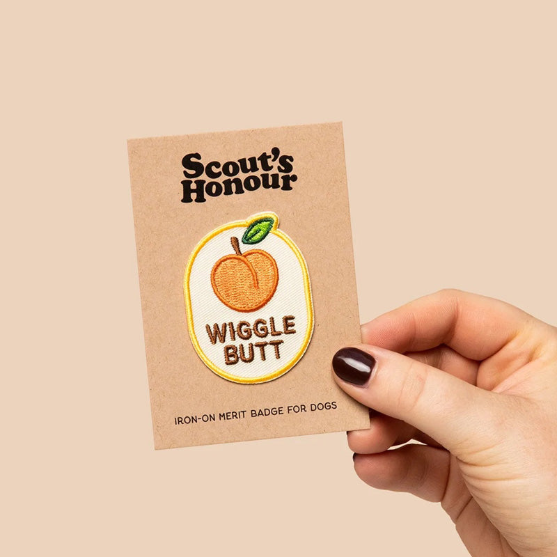 Wiggle Butt Iron-on Patch