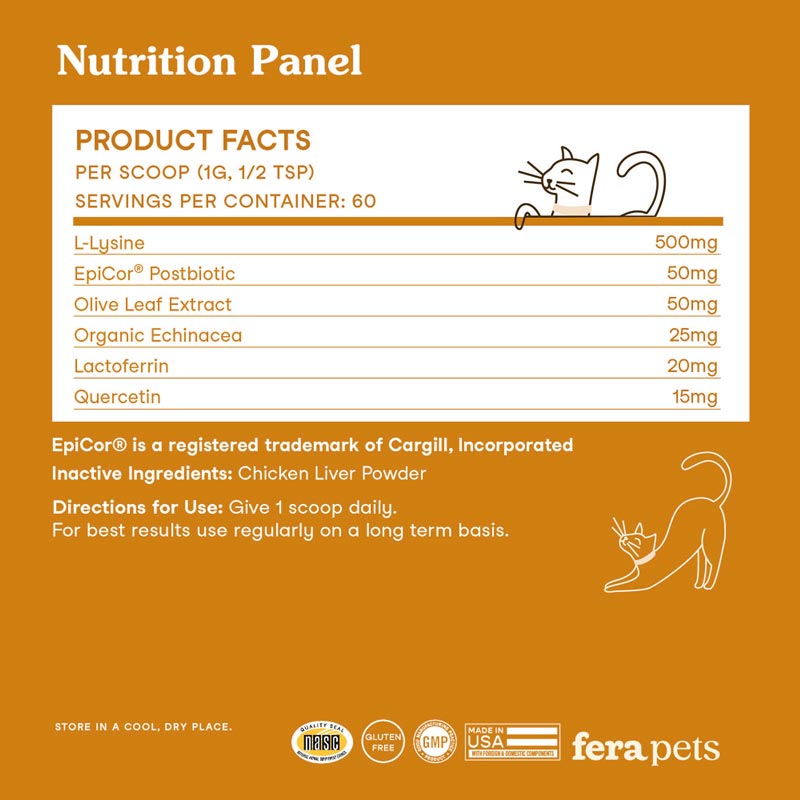 Lysine Immune Support For Cats