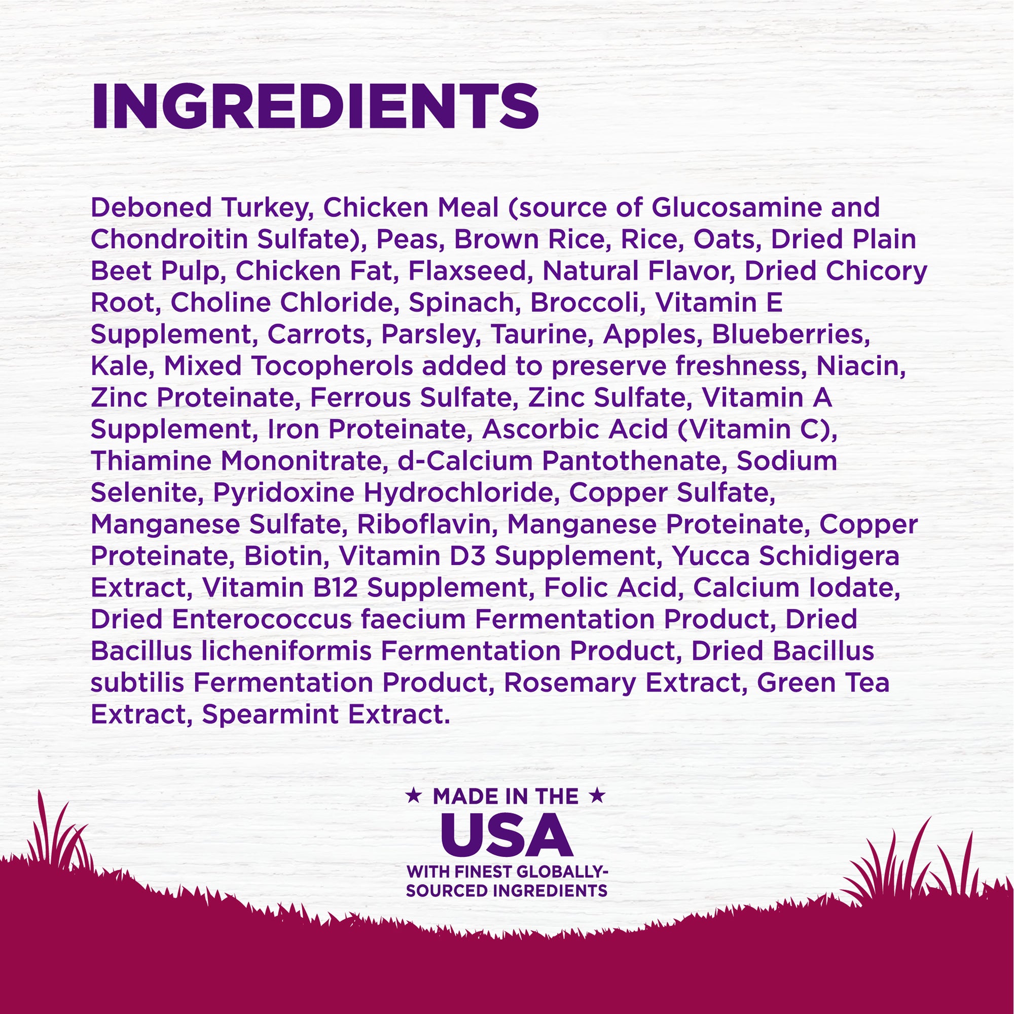 Complete Health Small Breed Turkey & Peas Senior Dry Dog Food (4lb)