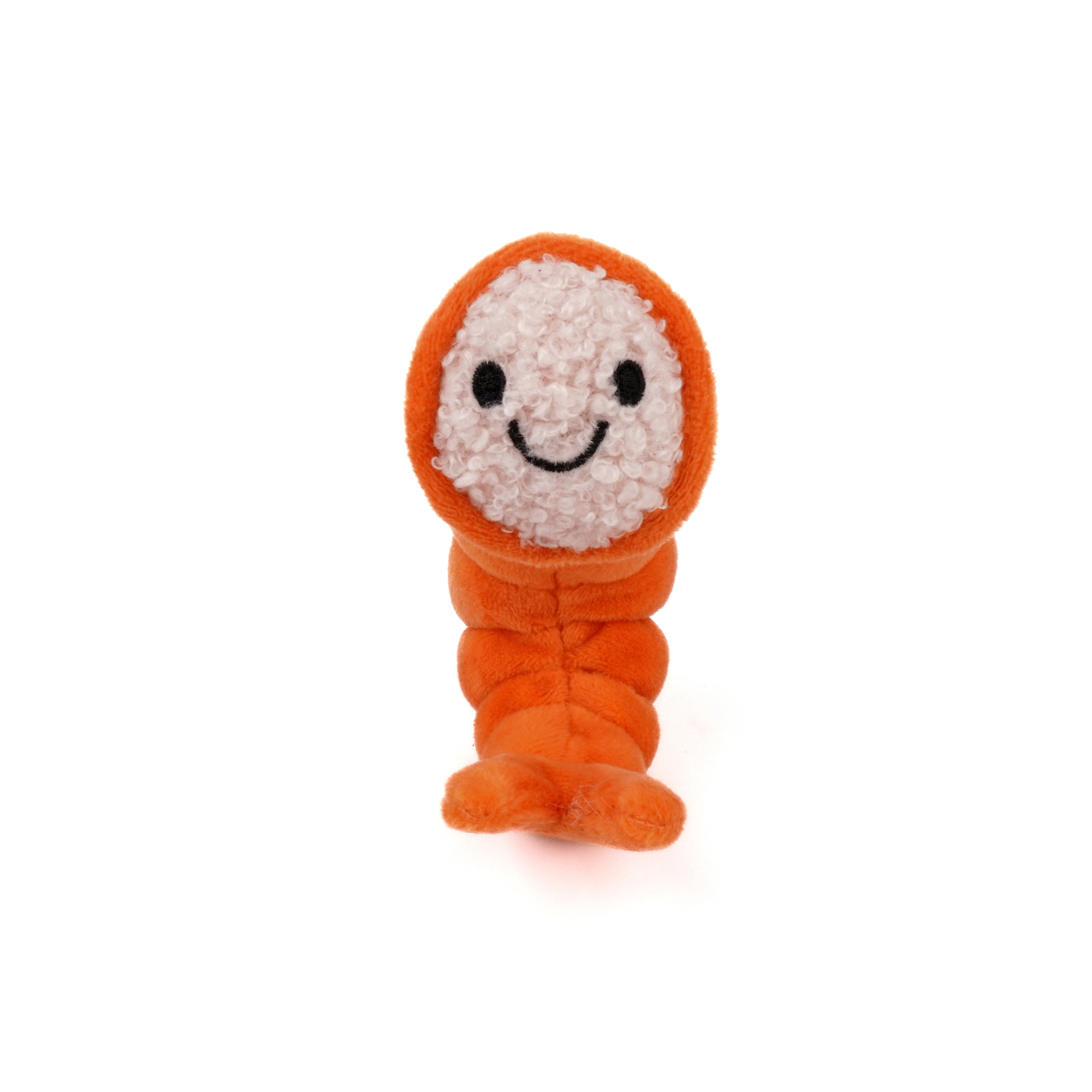 Spike! Kawaii Plush Shrimp Dog Toy