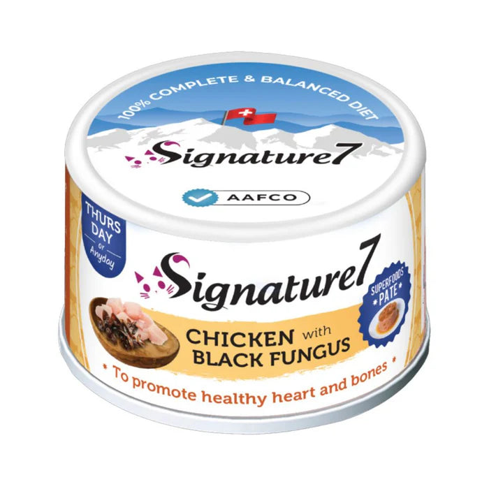 Superfoods Pate - Chicken with Black Fungus For Healthy Heart and Bones Cat Wet Food (80g)