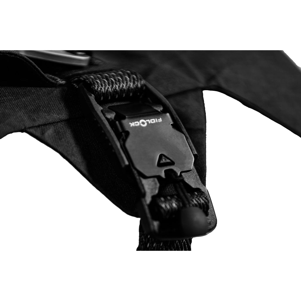 Ridgeline™ Reflective Harness with Magnetic Buckles | Obsidian Black