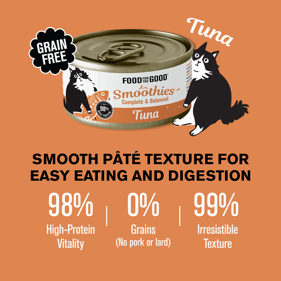 Food For The Good Smoothies | Tuna Cat Canned Food (80g)