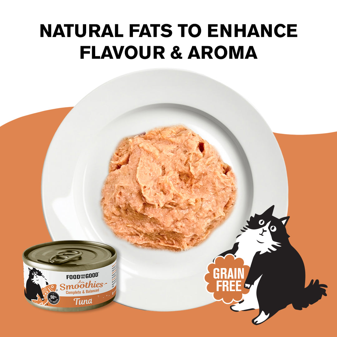 Food For The Good Smoothies | Tuna Cat Canned Food (80g)
