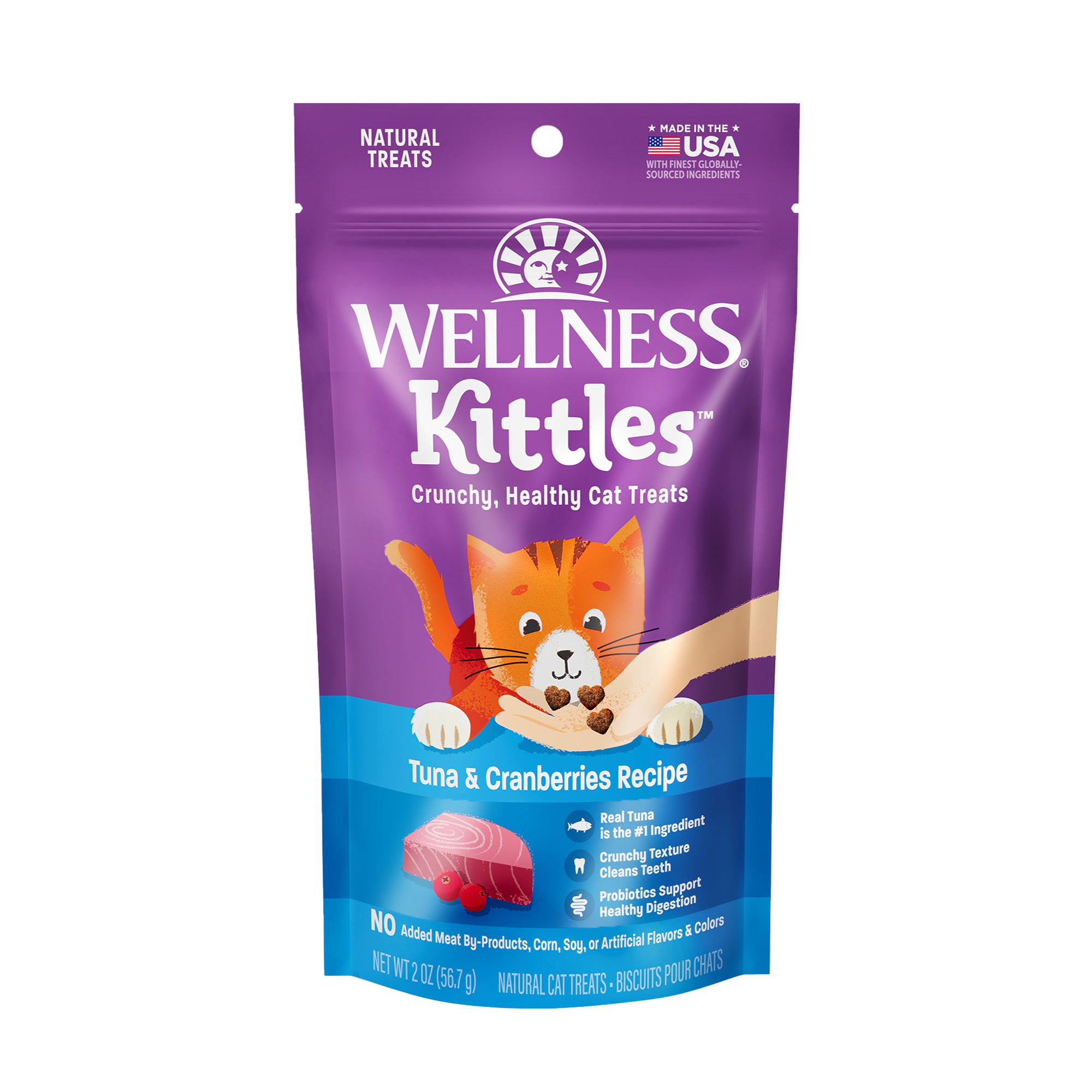 Kittles Tuna & Cranberries Cat Treats (2oz)