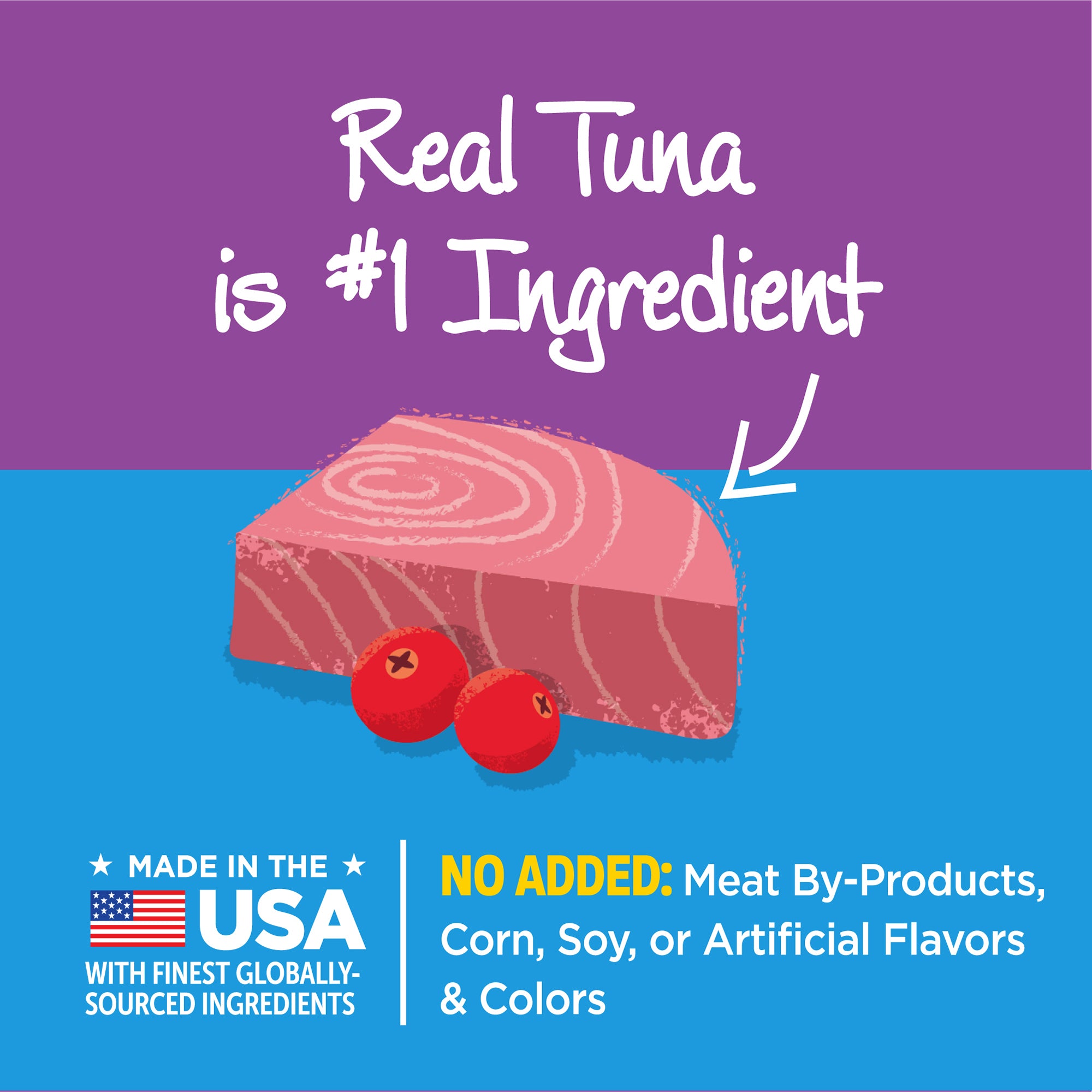 Kittles Tuna & Cranberries Cat Treats (2oz)