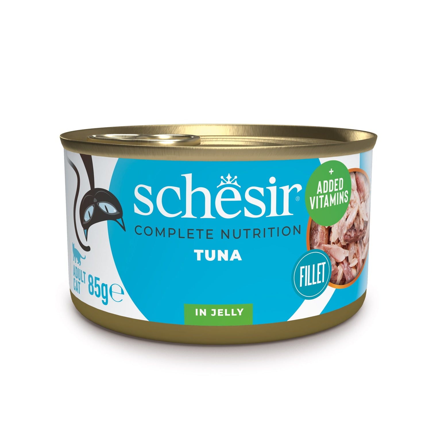 Schesir Tuna in Jelly Adult Canned Cat Food (85g)
