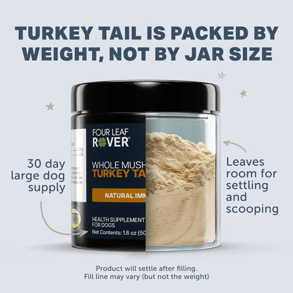Turkey Tail Mushroom | Immune Booster Dog Supplement