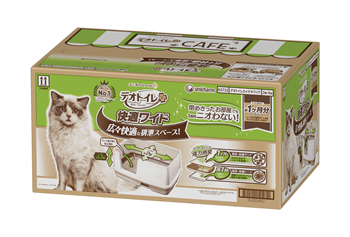 Unicharm Deo Toilet Wide Cat Litter System - additional product view