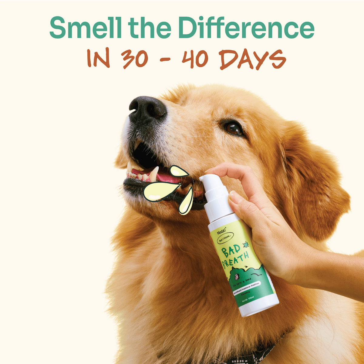 Notti "But I Have Bad Breath" Natural Breath Freshener Water Additive (100ml)