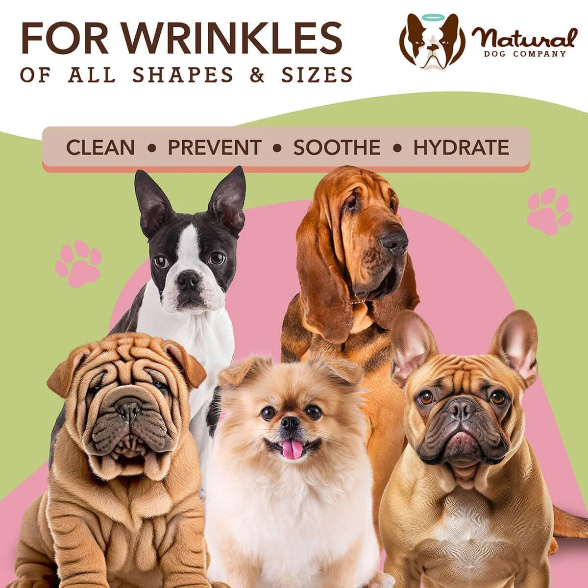 Wrinkle Wipes (50 Sheets)