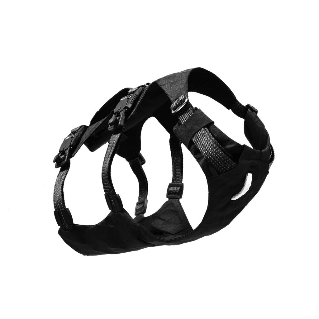 Ridgeline™ Reflective Harness with Magnetic Buckles | Obsidian Black