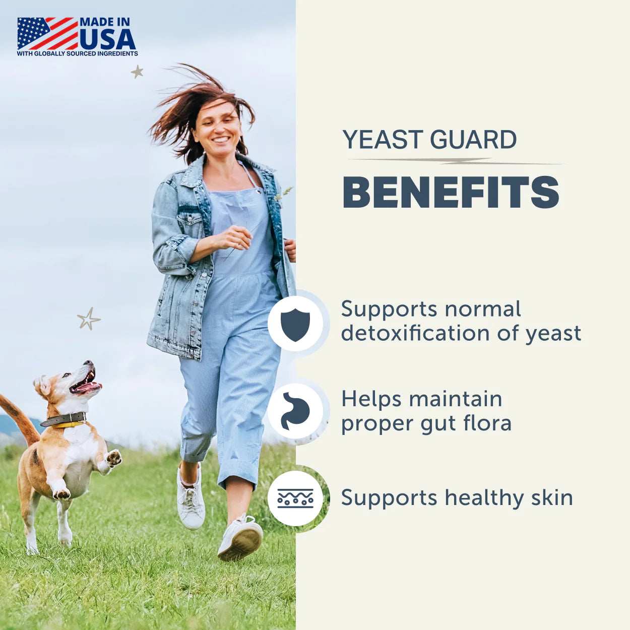 Yeast Guard | Gut Detox Support Dog Supplement