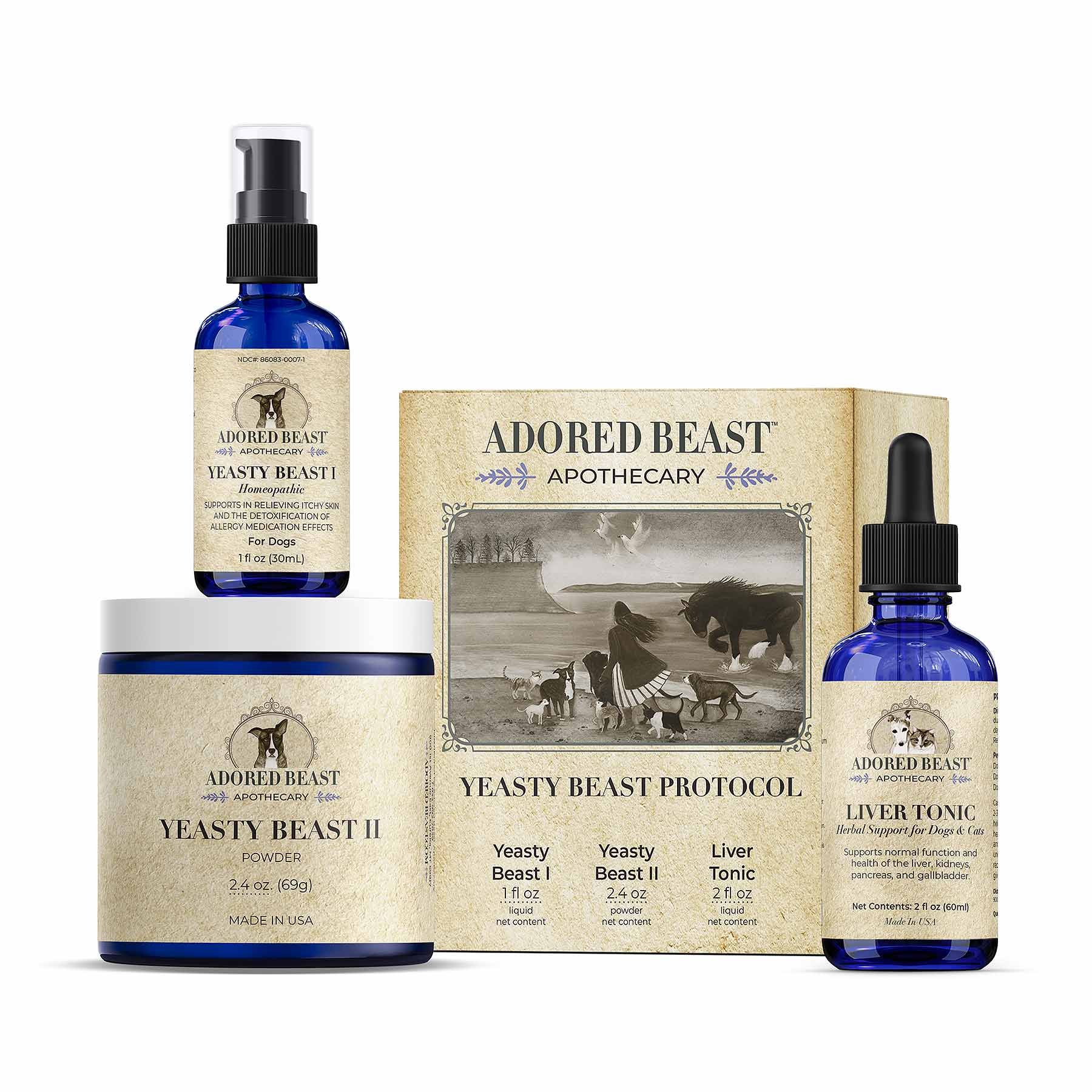 Yeasty Beast Protocol - 3 product kit