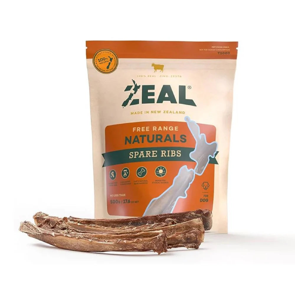 Zeal Dried Spare Ribs Dog Treats