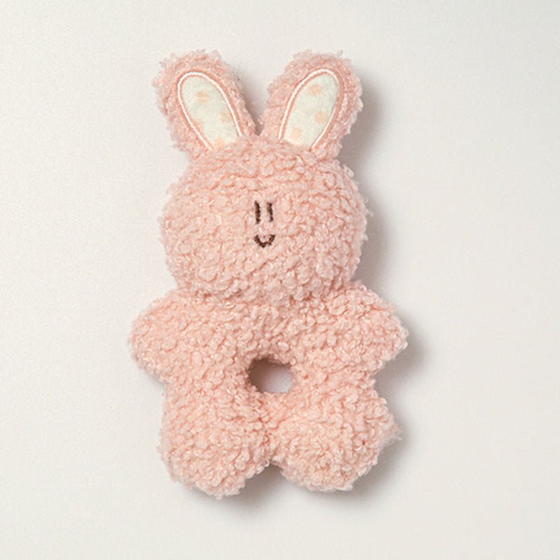 Bite Me BonBon Green Furry Friends Rattle Toy - CreatureLand