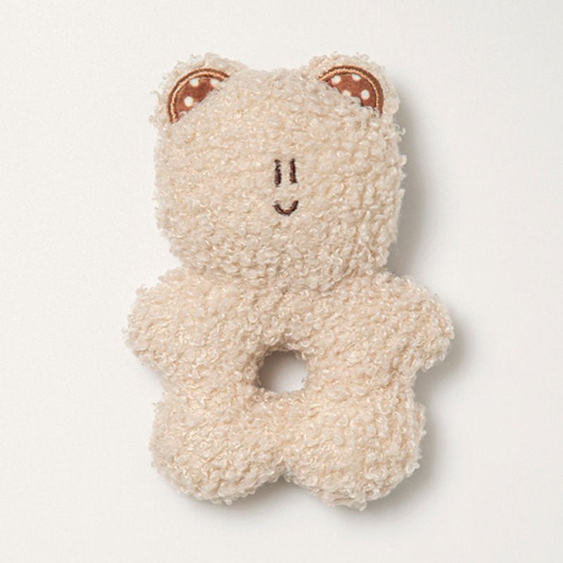 Bite Me BonBon Green Furry Friends Rattle Toy - CreatureLand