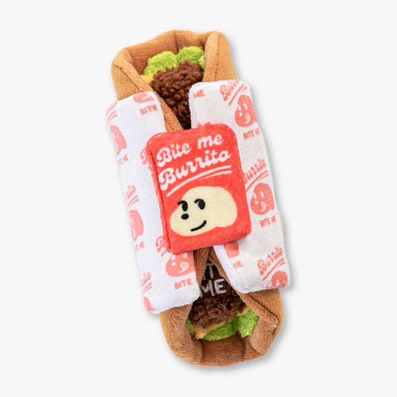Bite Me Burrito Nose Work Dog Toy - CreatureLand