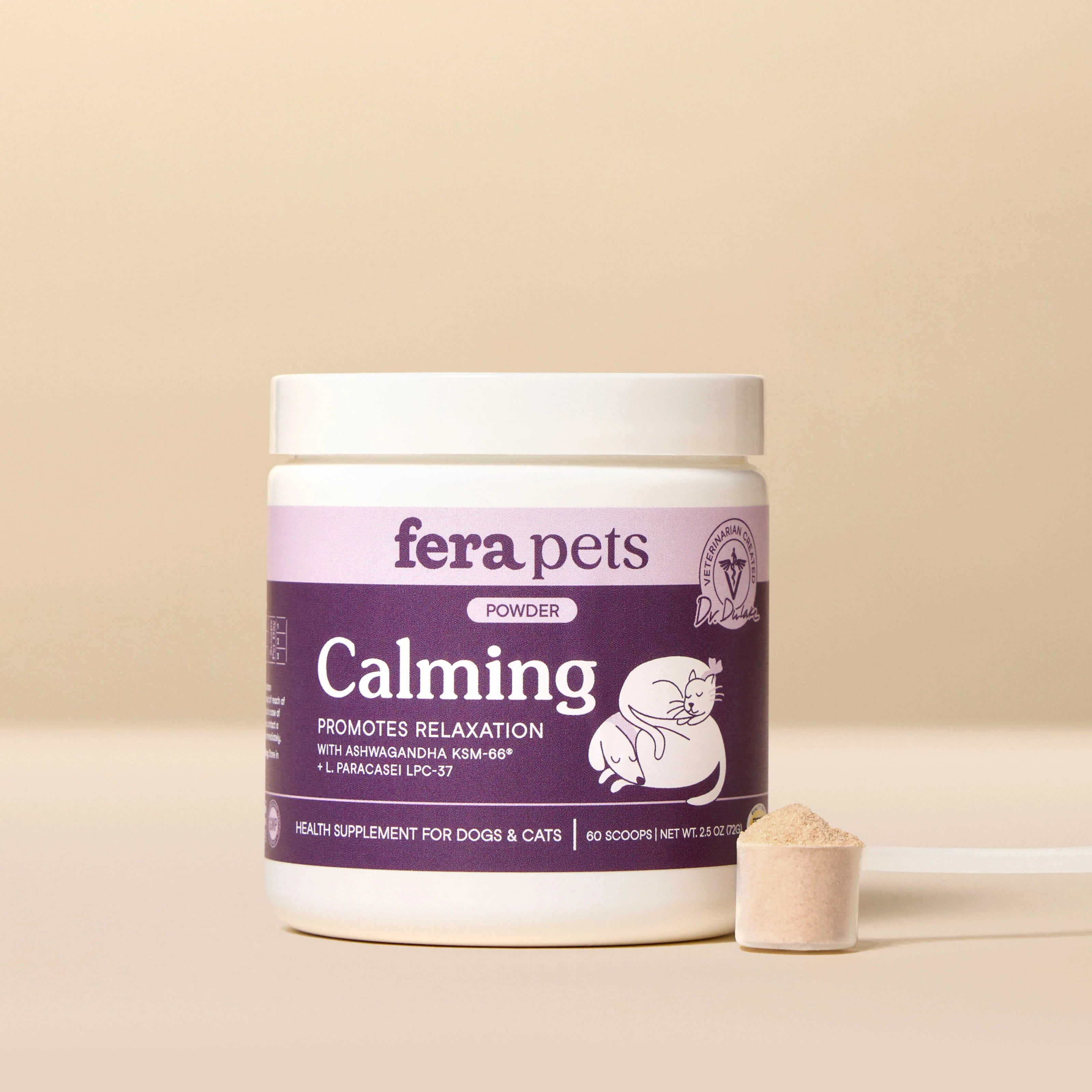 Calming Support for Dogs and Cats