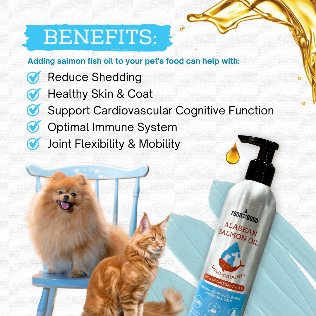 Alaskan Salmon Oil For Dogs and Cats (250ml)