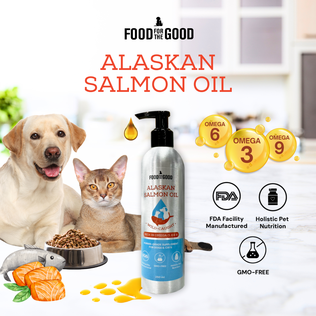 Alaskan Salmon Oil For Dogs and Cats (250ml)
