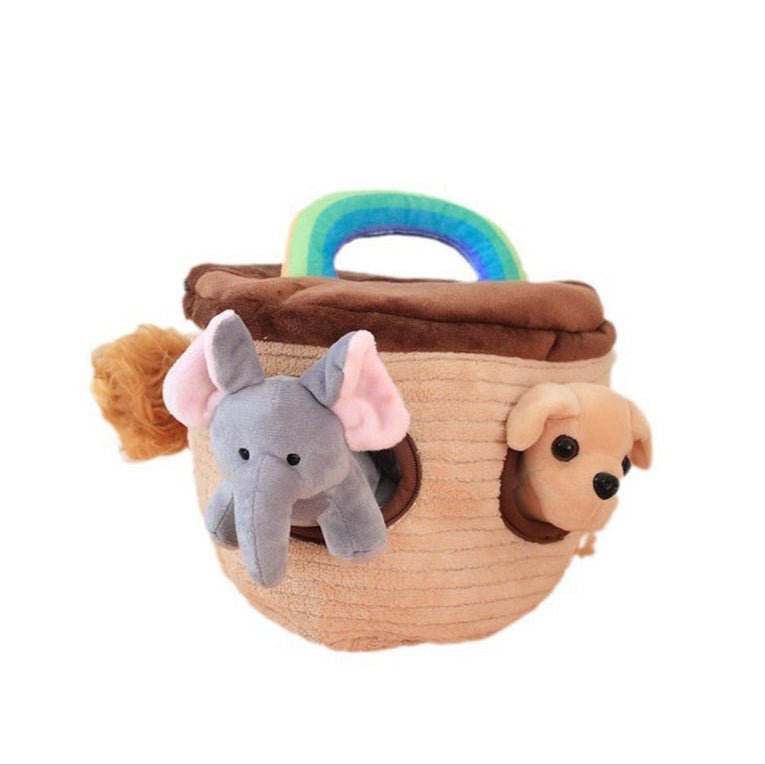 CreatureLand Noah's Ark Nose Work Dog Toy - CreatureLand