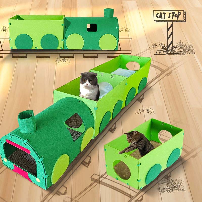 CreatureLand Paw Express Cat Scratcher (4 Designs) - CreatureLand
