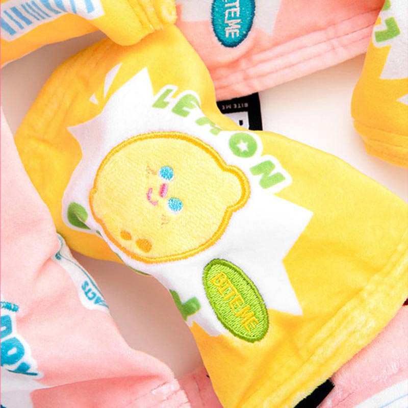 Crunchy Candy Ball Dog Toy (Lemon & Cherry)