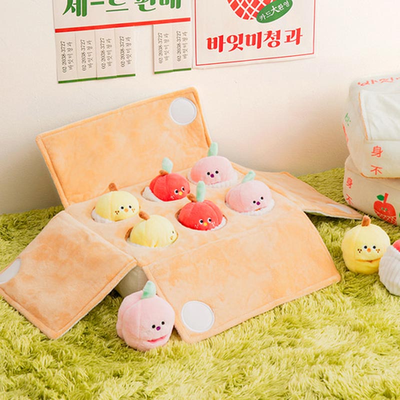 Mixed Fruits Box Nose Work Dog Toy