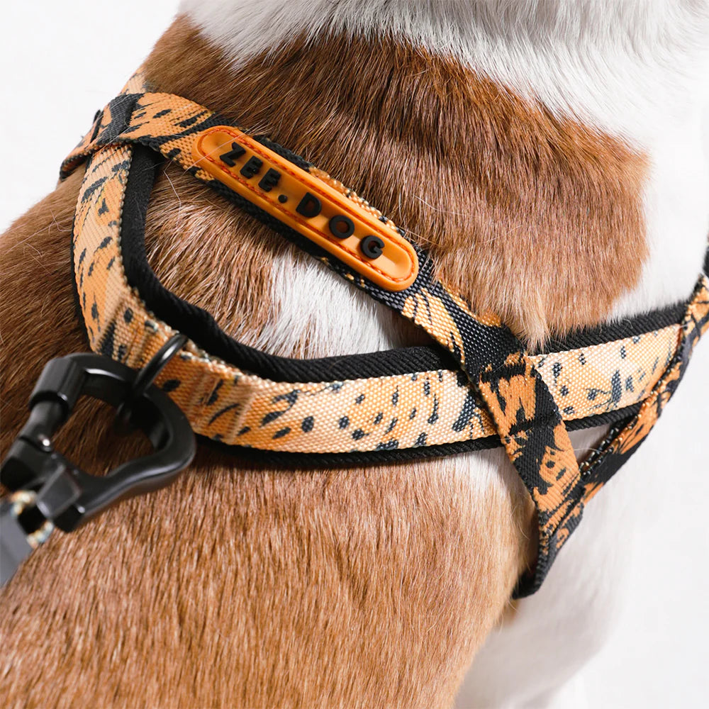 Farm Rio x Zee.Dog Bossa Banana Softer Walk Dog Harness