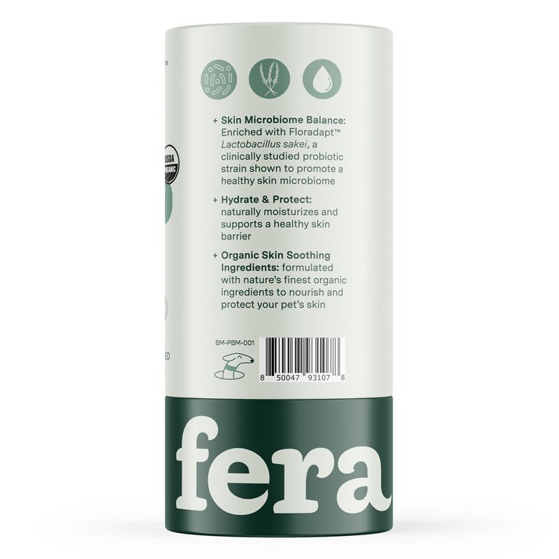 Fera Pet Organics USDA Organic PawBiome® Pet Balm For Dogs and Cats (2oz) - CreatureLand