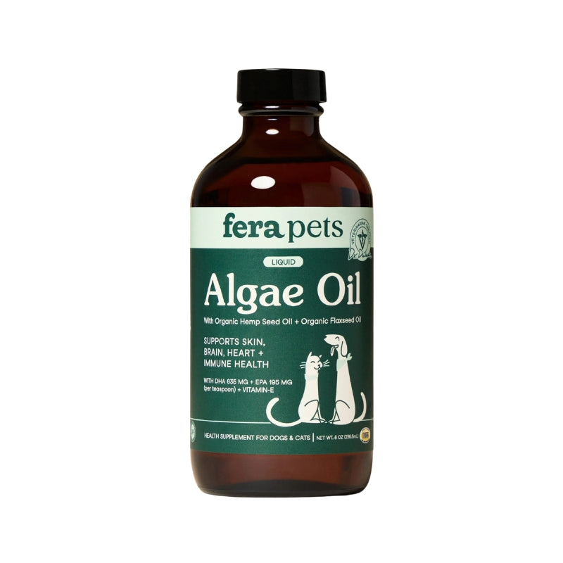 Vegan Omega-3, 6, 9s Algae Oil For Dogs and Cats