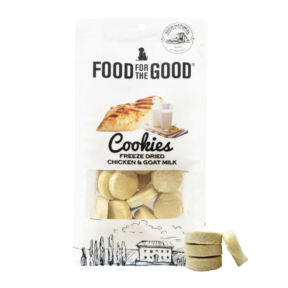 Freeze Dried Chicken & Goat Milk Cookie For Dog & Cat (70g)