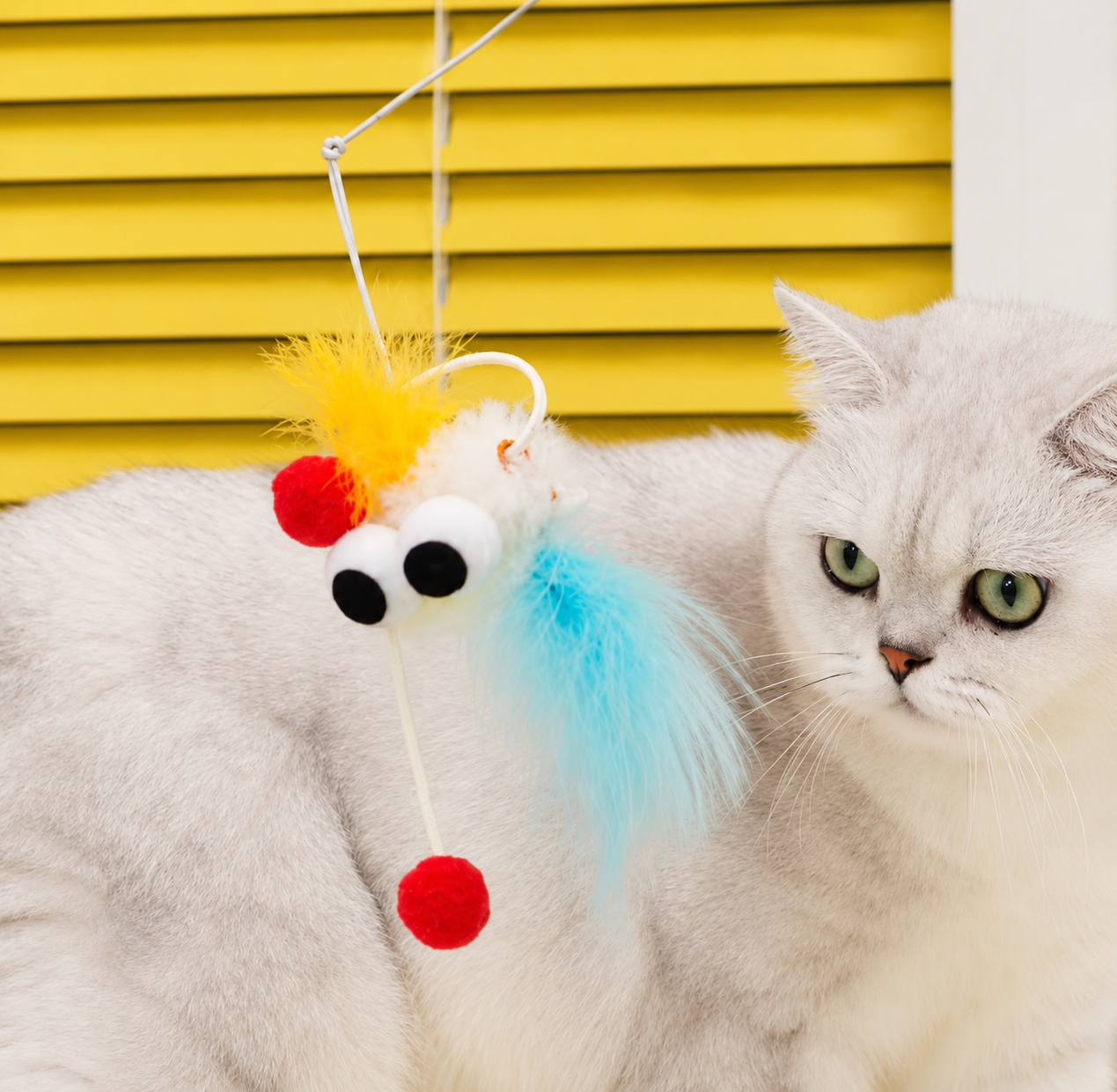 Fuzzy Flyer Cat Teaser (3 Designs)