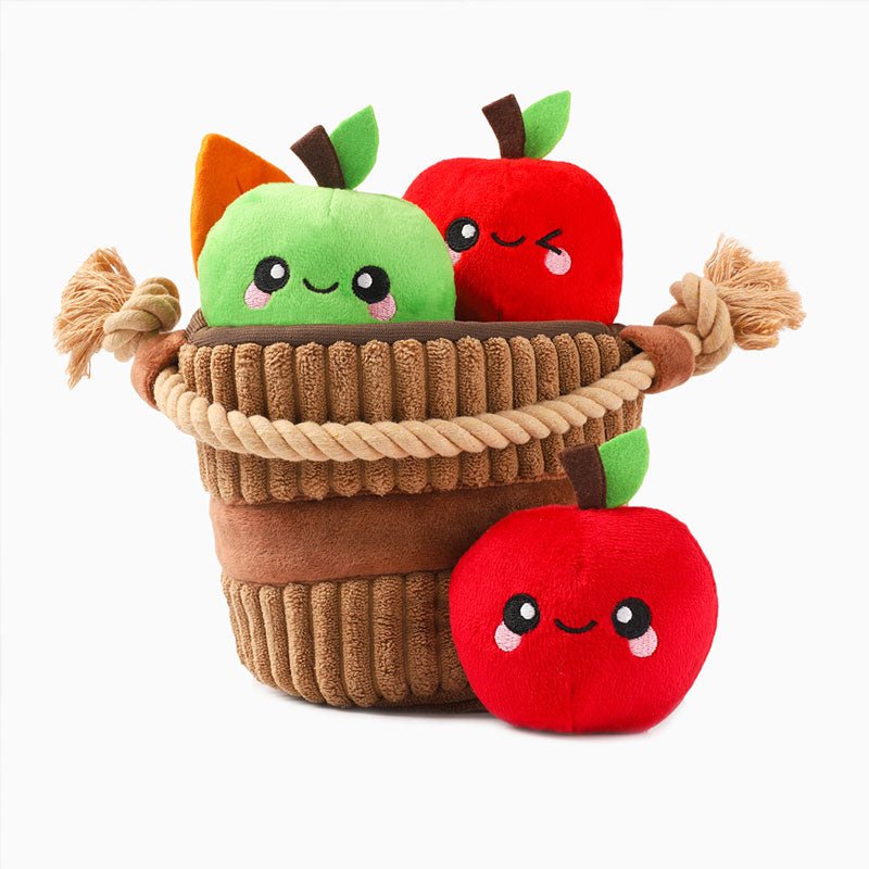 HugSmart Autumn Tailz — Apple Basket Puzzle Hunting Toy - CreatureLand
