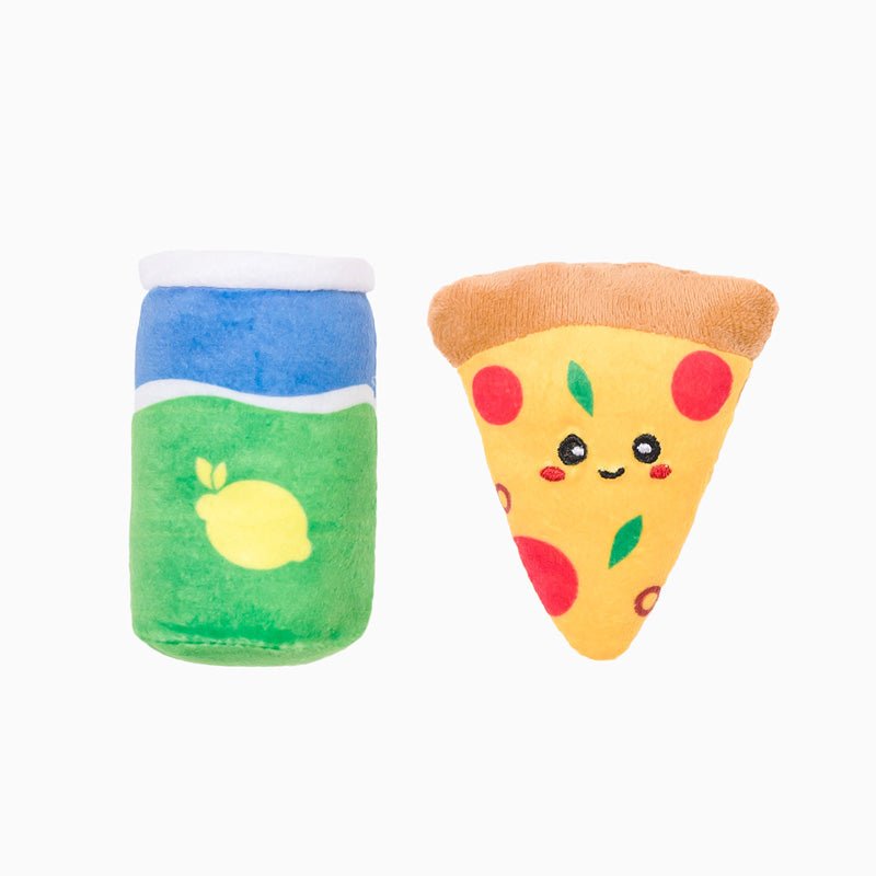 HugSmart Kitten Party — Pizza & Soda Catnip Toy - CreatureLand