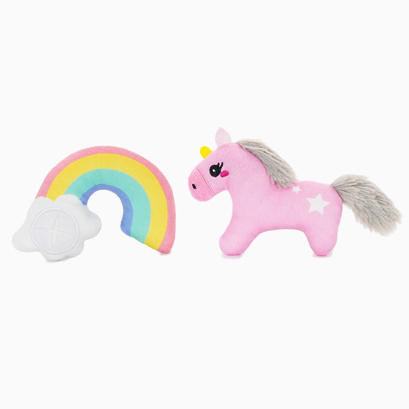 HugSmart Kitten Party — Unicorn & Rainbow Catnip Toy - CreatureLand