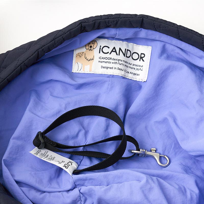 iCandor Dumpling Bag - Midnight Navy - CreatureLand