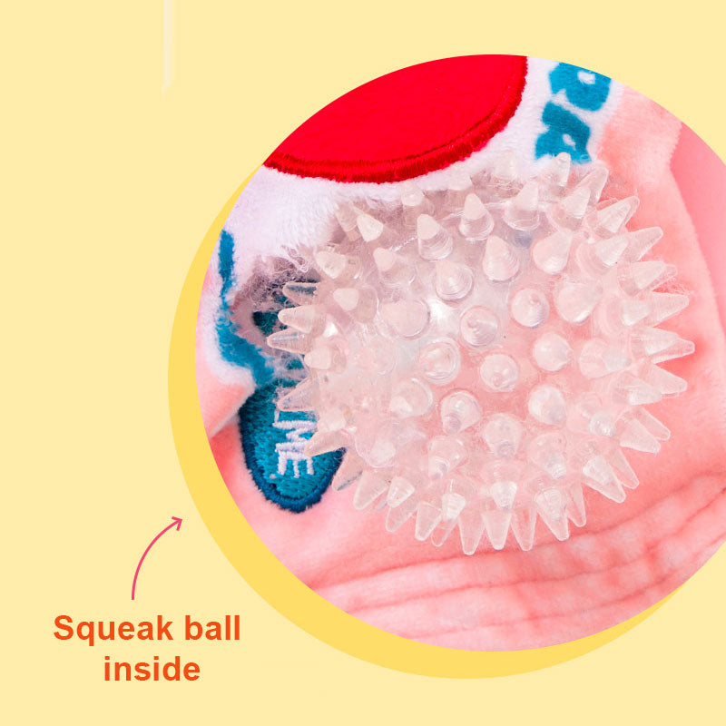 Crunchy Candy Ball Dog Toy (Lemon & Cherry)