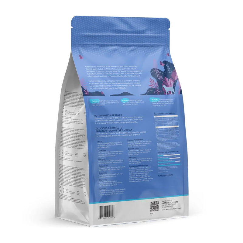 Nourish Life Salmon, Herring & Menhaden Recipe Grain-Free Dry Cat Food