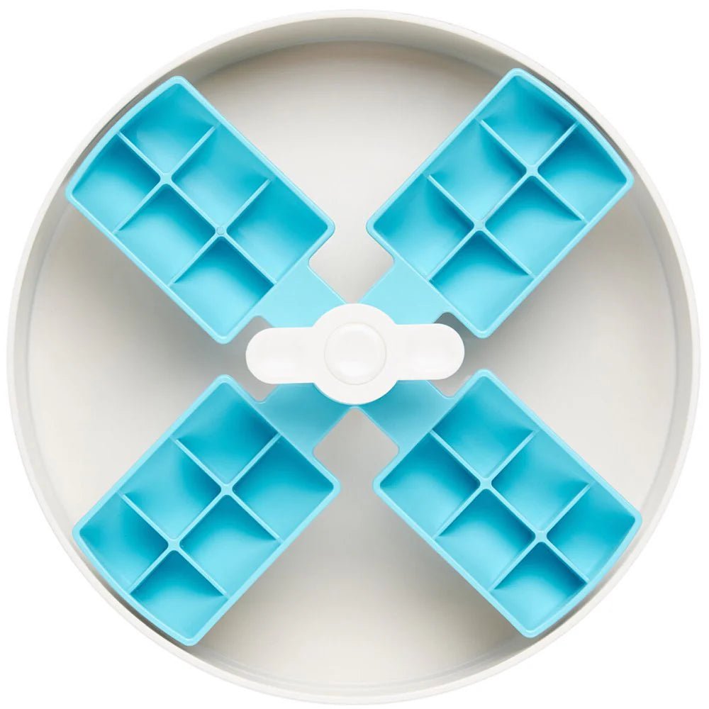 PetDreamHouse SPIN Interactive Feeder | Windmill Blue - CreatureLand
