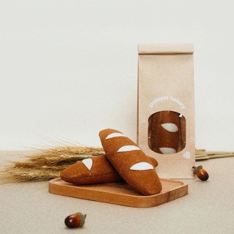 Pokepet Bakery Baguette Catnip Toy - CreatureLand