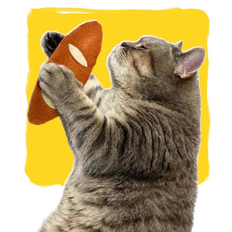 Pokepet Bakery Baguette Catnip Toy - CreatureLand